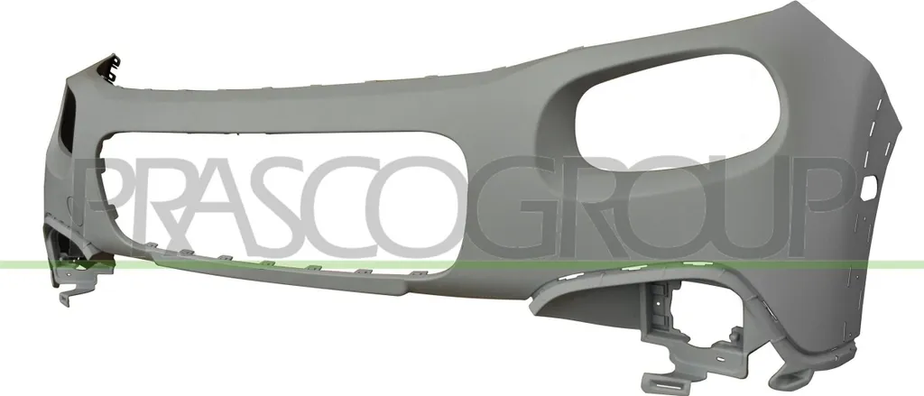Pare-chocs avant pour réparation Citroën C3 III SX, modèle 1618082680