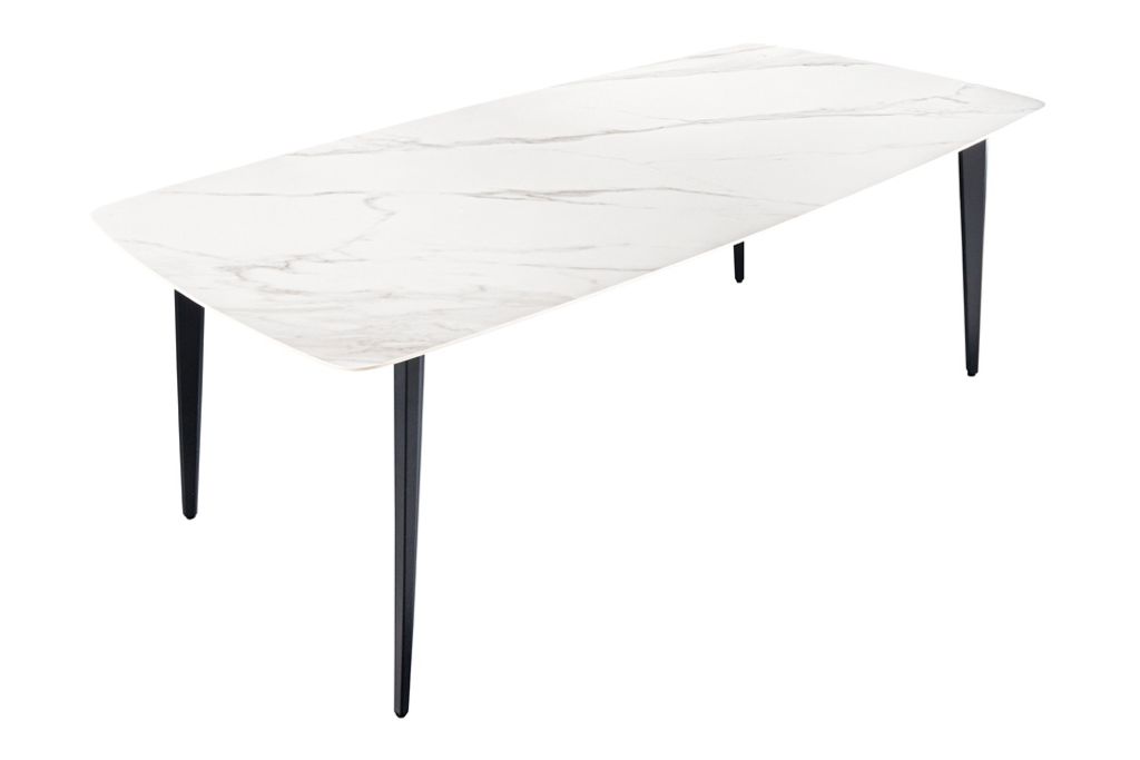 riess-ambiente Design Esstisch MILANO 180cm weiß Marmor Produktbild 