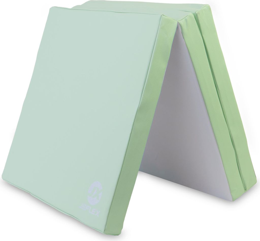 Jeflex klappbare Turnmatte Weichbodenmatte grün/grau 180 x Produktbild 