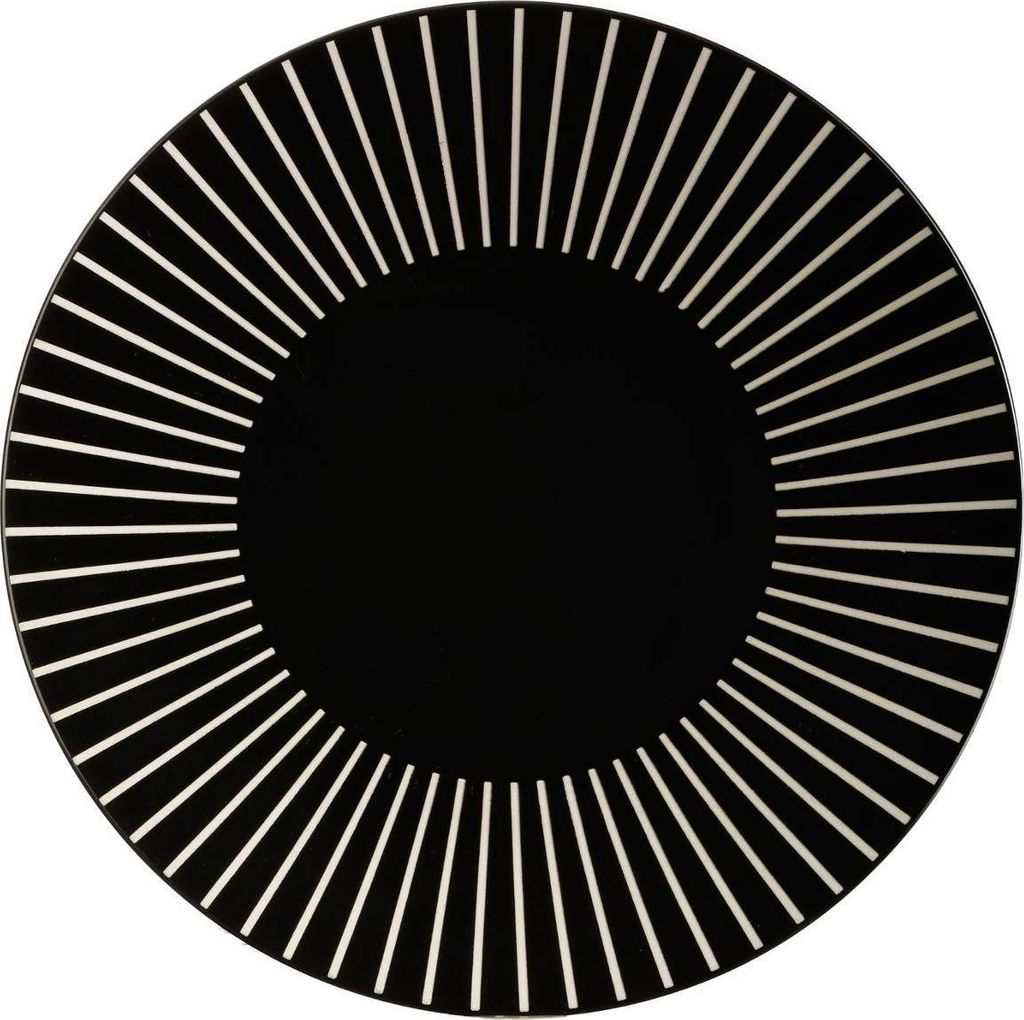 Schwarze sonne d27 der flachen platte - SG Secret de Gourmet