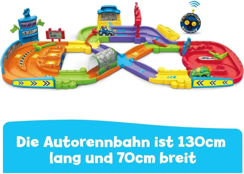 Voiture Télécommandée VTech Tut Tut Bolides RC Jouet Éducatif