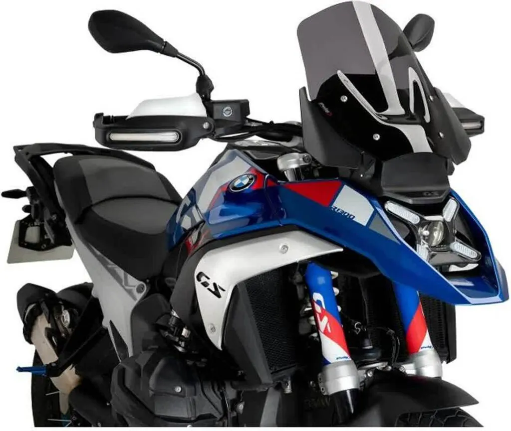 Carénage de Protection Puig Teinté Foncé ABE pour Voyages en BMW