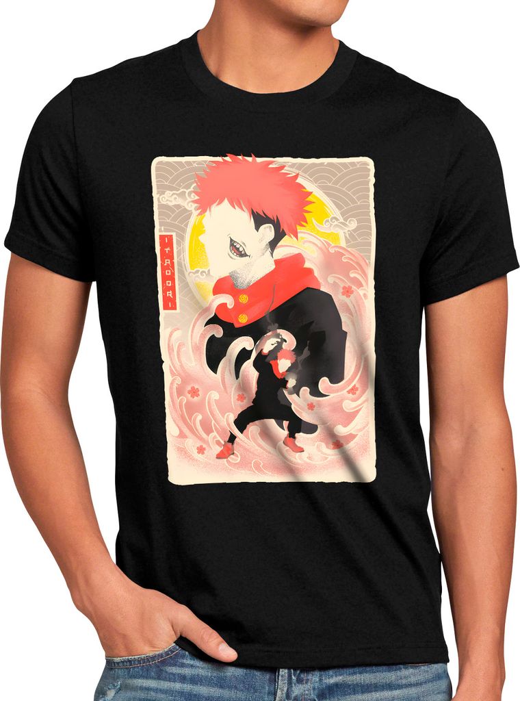 BaumwolleCloud Itadori Art Herren T-Shirt anime japan manga