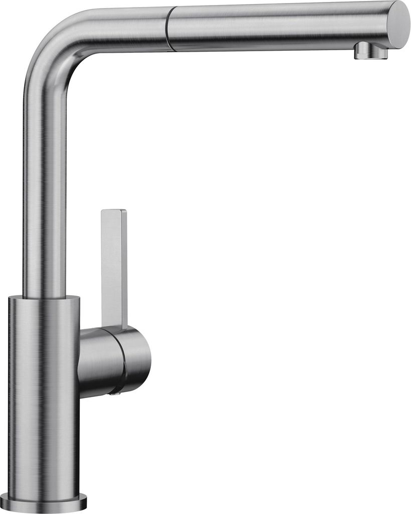 Mitigeur avec douchette inox - Blanco - 523123 - lanora-s Image du produit 