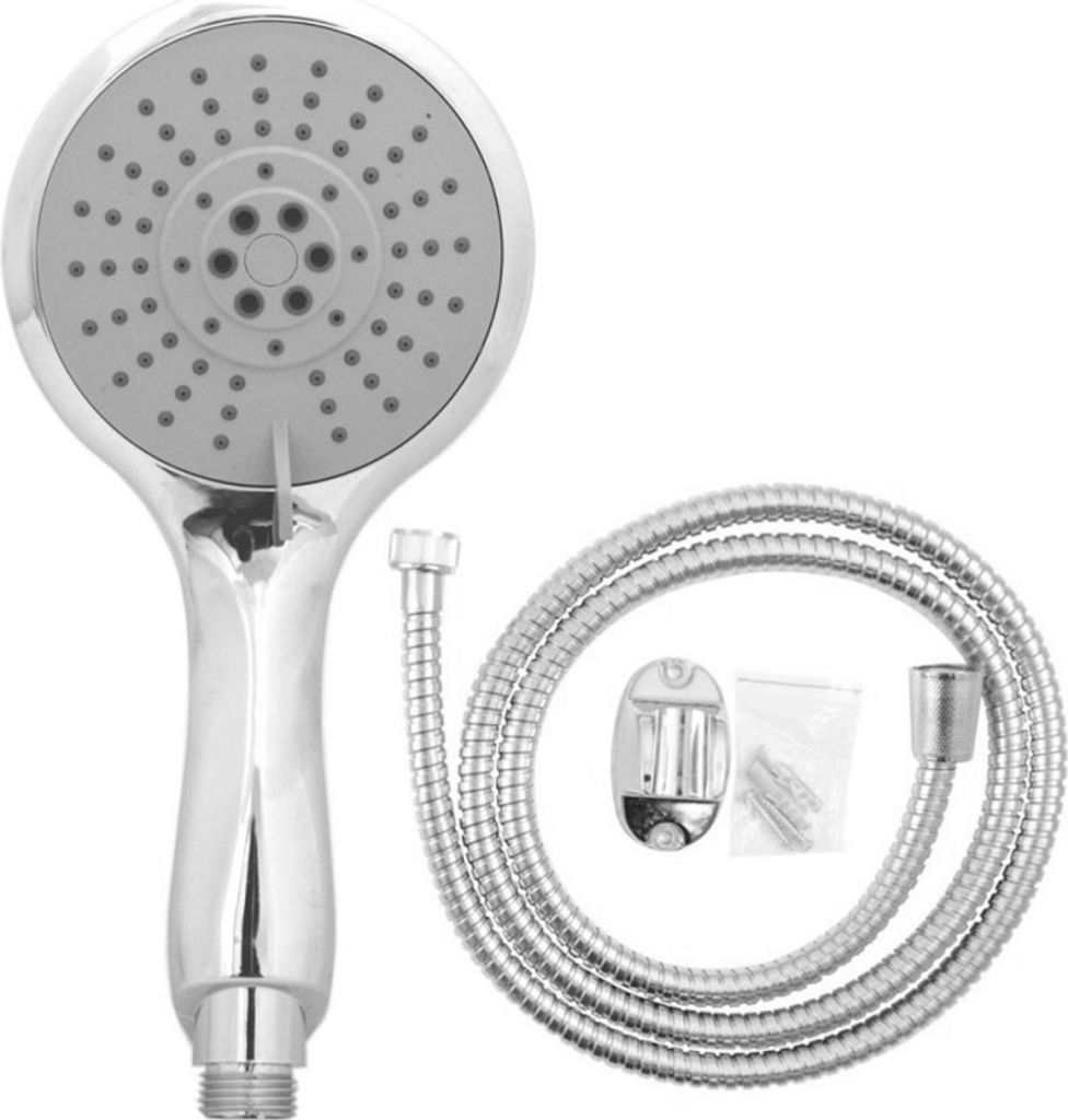 Duschbrause + Schlauch 150cm Handbrause Duschkopf Produktbild 