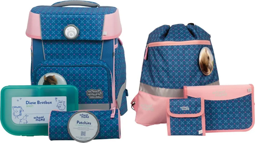 Scheda Tecnica School-Mood Champion Maxx Mila Blu Set 7 Pezzi