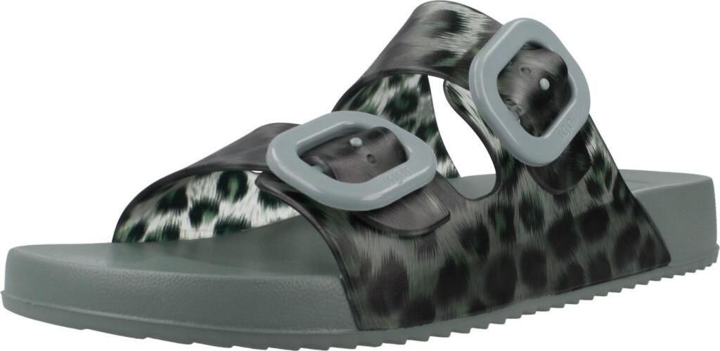 Igor Slide Sandals S10336-013 in Green color size 39