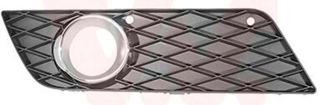 VAN WEZEL Lüftungsgitter Grill Stoßfänger passend für MERCEDES-BENZ A-Klasse (W169) mit Loch/Löchern für Nebellampen