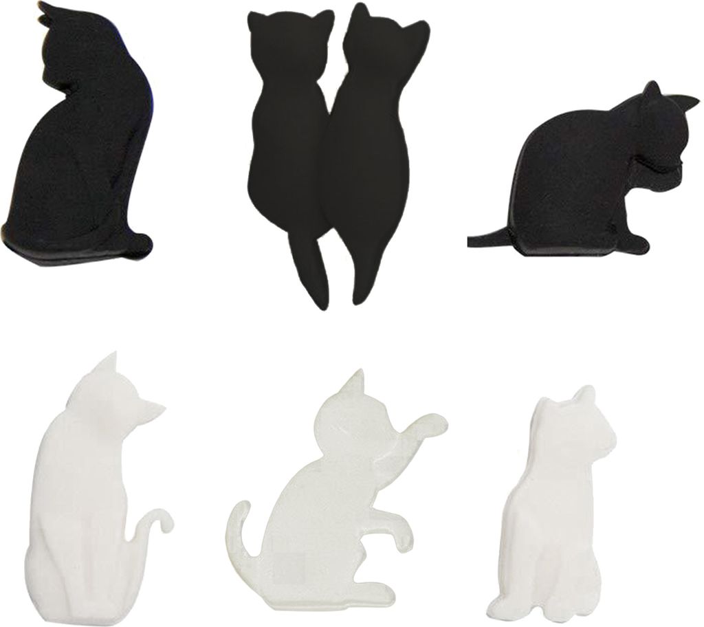 Stück Teebeutel-Clips, lebensmittelecht, hitzebeständig, wiederverwendbar, Silikon, Cartoon-Katzenform, Teebeutelhalter, Getränkemarker