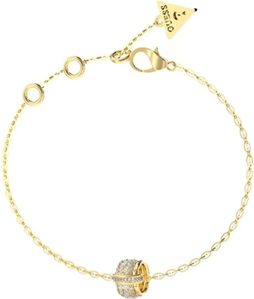 Bracelet Femme Guess JUBB05196JWYGS - Bijou Doré Chic avec Logo Charme