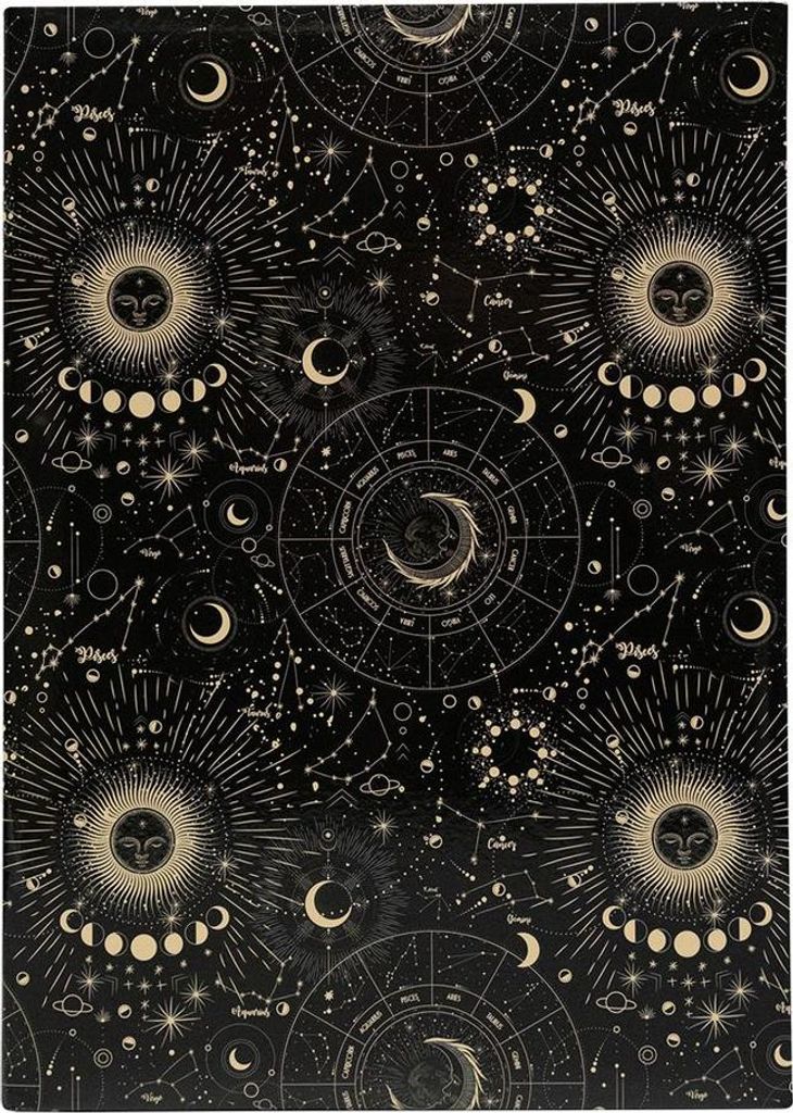 HAMA memo NIGHT SKY 10 x 15 cm, für 200 Fotos, Etiketten