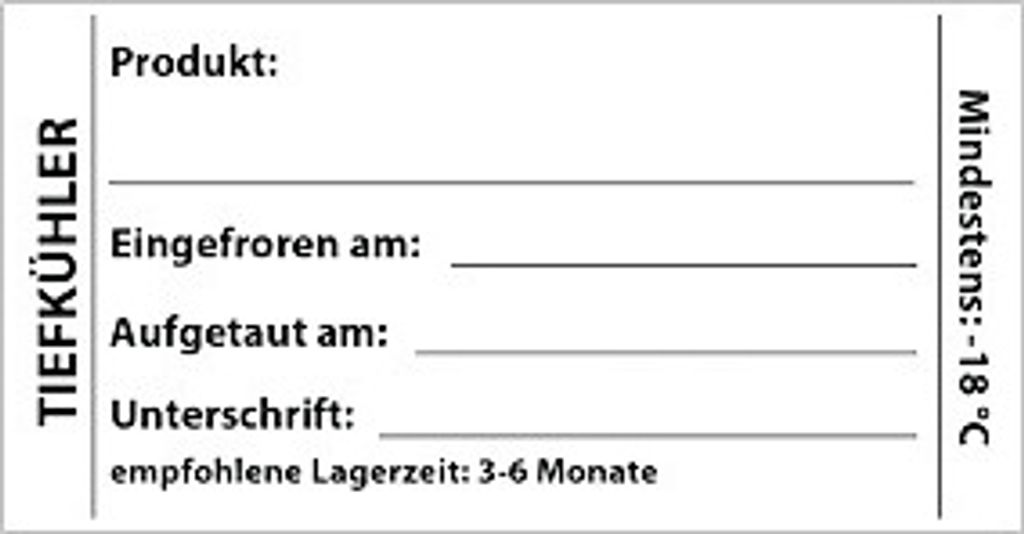 20.000 LabelLord Etiketten 37 mm x 64 mm weiss Tiefkühler, abwaschbar