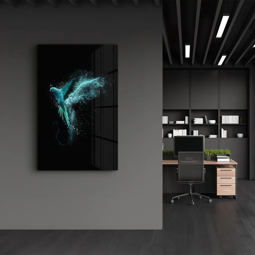 Wallity CAM-5085 Vetro Decorativo 46x72 cm | Quadro Moderno Antirottura