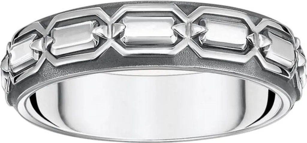 Alliance Thomas Sabo Rebel at Heart Bague Argent Idée Cadeau Taille 48