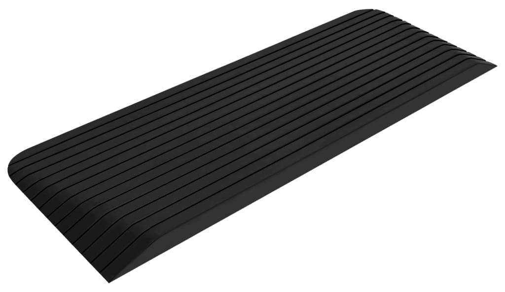 vidaXL Schwellenrampe 110x41x5 cm Gummi Produktbild 