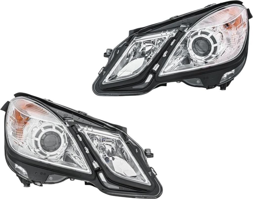 Hauptscheinwerfer-Set 12 V PY21W W5W H7/H7 DE Halogen HELLA für u.a. MB E-KLASSE