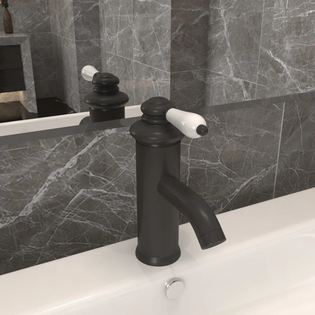 Rubinetto Lavabo Grigio 130x180 mm con Tappo New8401805 | BEI CLORIS