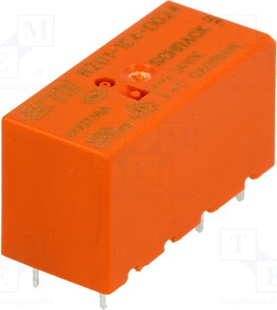 1x Relais: elektromagnetisch 12A/250VAC USpule : 24VDC 12A 1-1415899-1 Elektroma