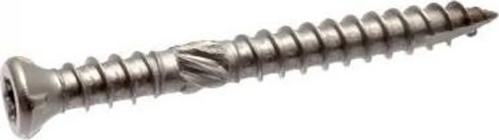 200 Vis terrasse ACTON inox A2 Torx 5x60 tête fraisée réduite 623275X60