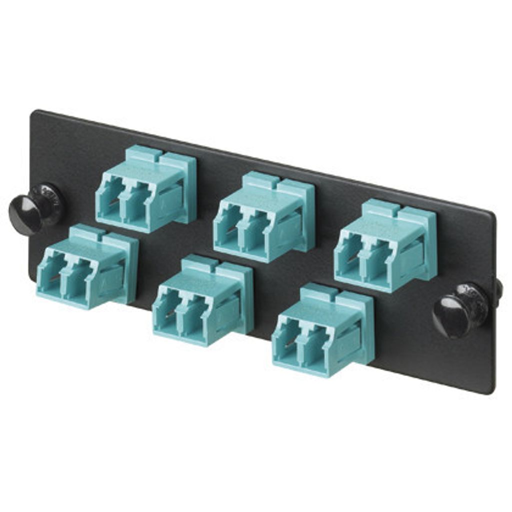 Panduit FAP6WAQDLCZ LWL-Steckverbinder LC 1 Stück(e) Schwarz, Blau