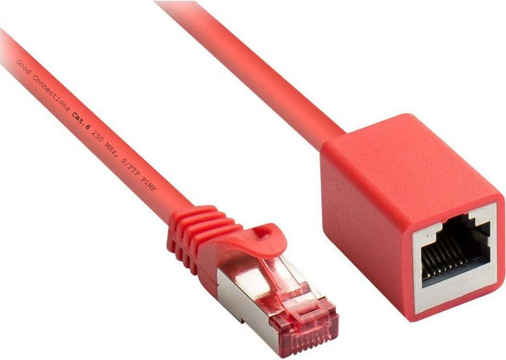 Good Connections Cat.6 Patchkabelverl. S/FTP rot 10m