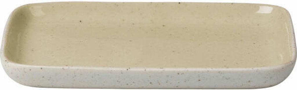 Blomus Snack Teller M Sablo Savannah, Beilagenteller, Keramik, 13.5 x 10 cm, 64337