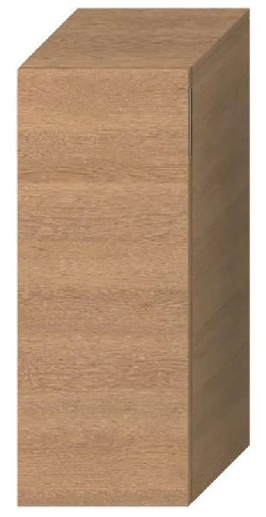 Armoire de salle de bain Jika Cubito Chêne porte gauche 320x810x322 mm