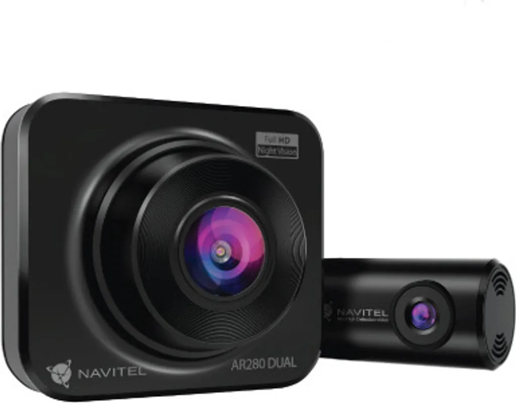 Navitel AR280 DUAL Batteria Full HD Nero