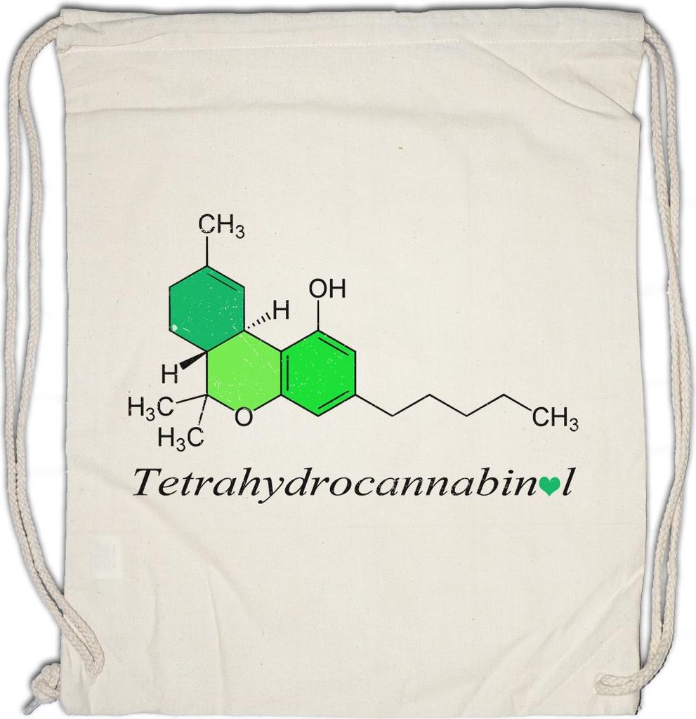 Urban Backwoods THC Formula, Turnbeutel, Farbe: Beige