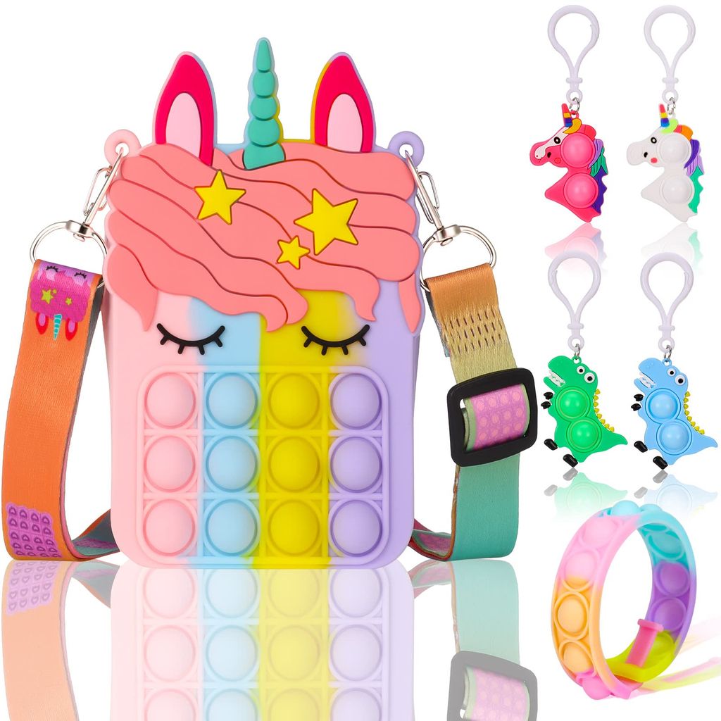 DE Fidget Toy Set Popet toys Bubble Sensory Stressabbau Spielzeug ADHS Autismus 