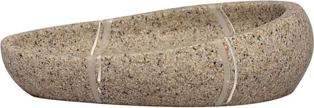 RIDDER Seifenschale Little Rock Sandfarben