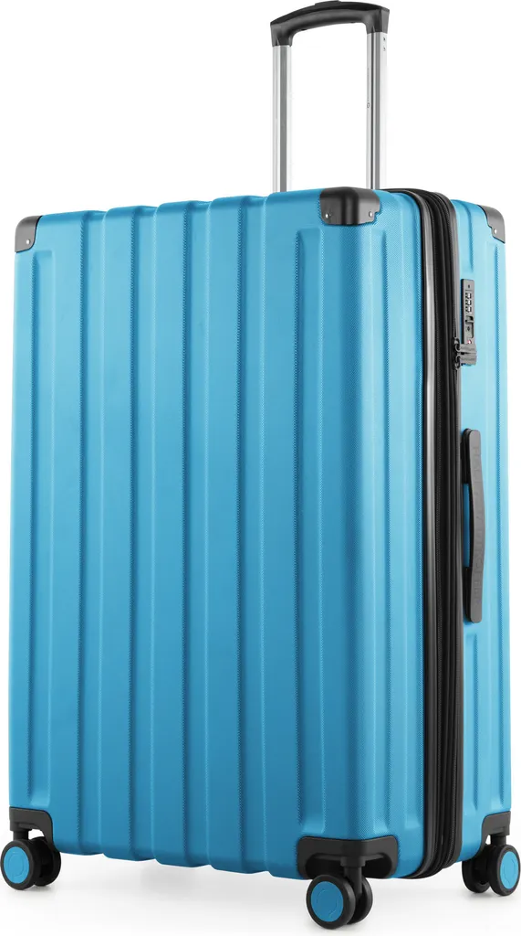 Valigia Grande Espandibile Q-Damm 77cm 133L Blu | HAUPTSTADTKOFFER