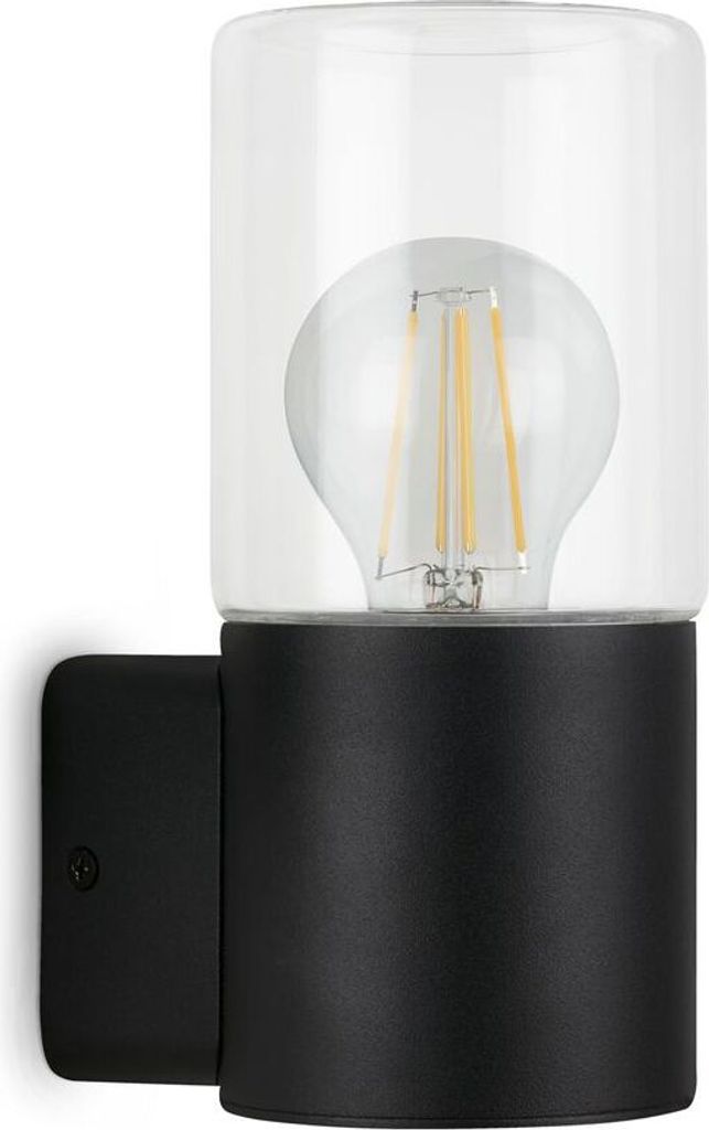 Telefunken AMPOLO - Wand-& Deckenleuchte - 320505TF - Spritzwasserschutz IP44 - E27 Fassung - 19,5 x 8,5 x 11 cm