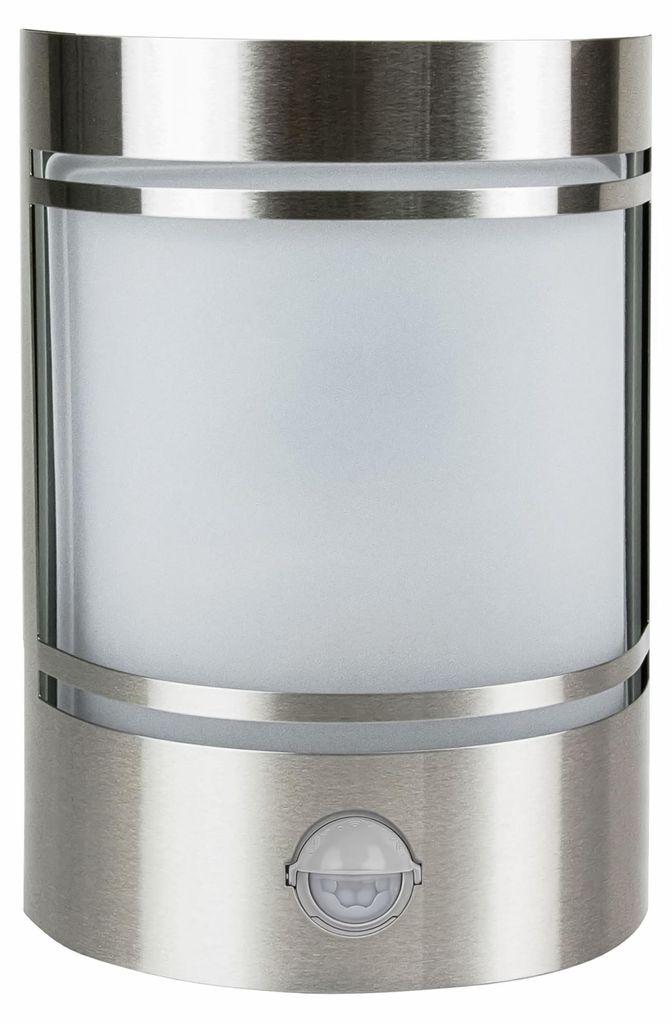 Grafner® Edelstahl Wandlampe mit Bewegungsmelder Produktbild 