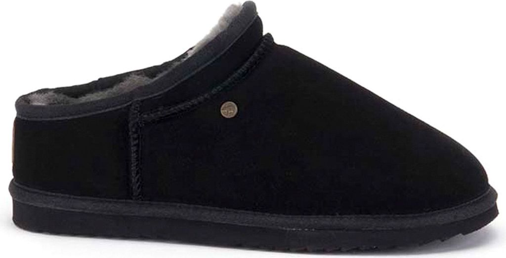 Warmbat Conner Pantoffels Dicht - Zwart - Maat 41