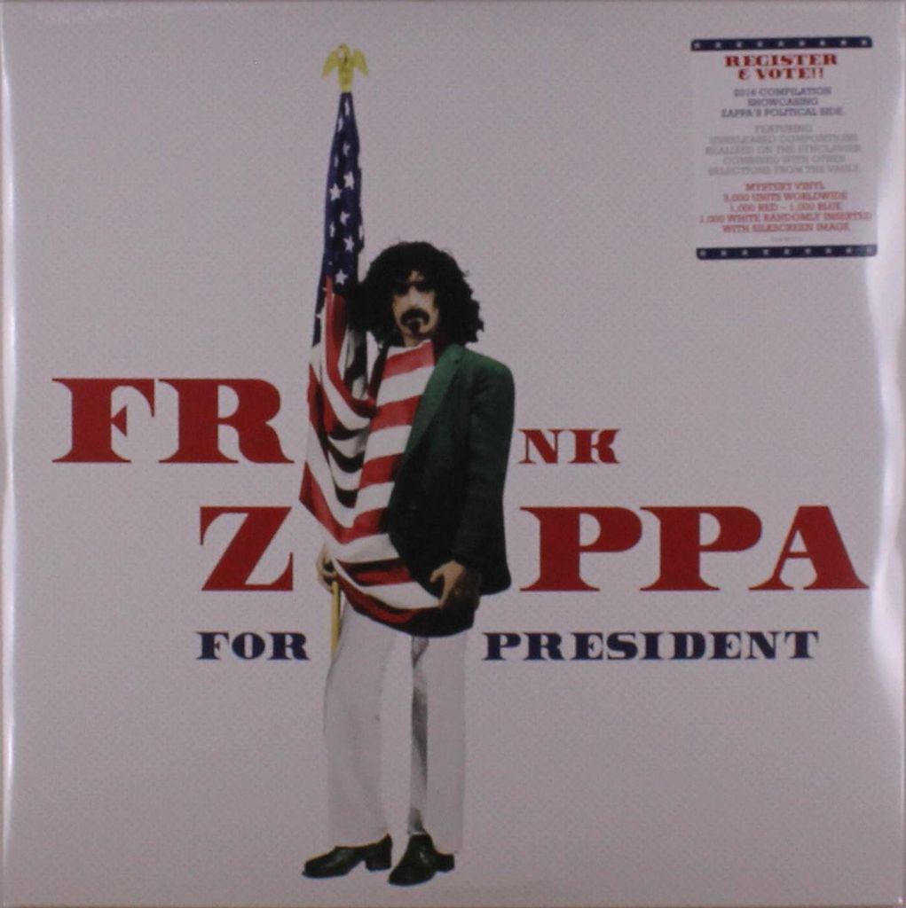 Frank Zappa (1940-1993): Frank Zappa For President (Limited Edition) (Random Colored Vinyl)