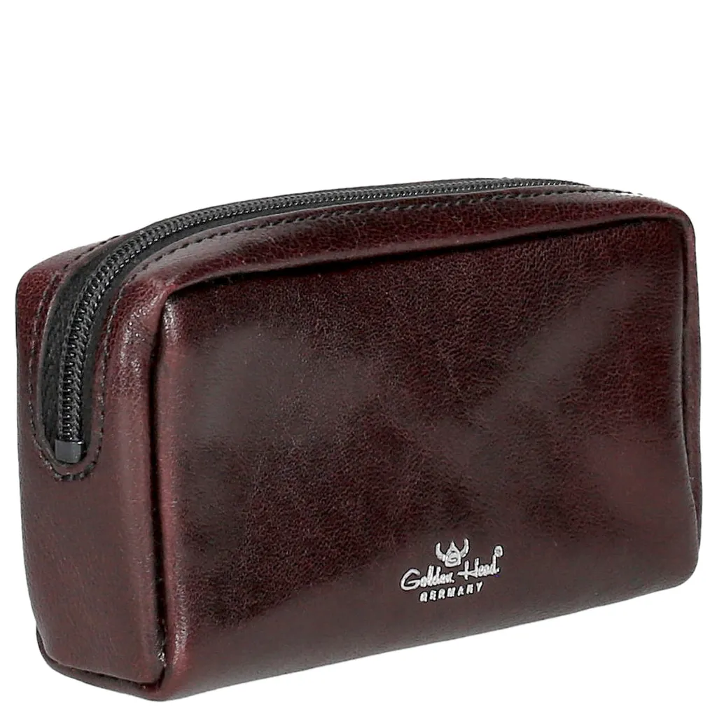 Golden Head Colorado Classic Zipped Key Case Tabacco