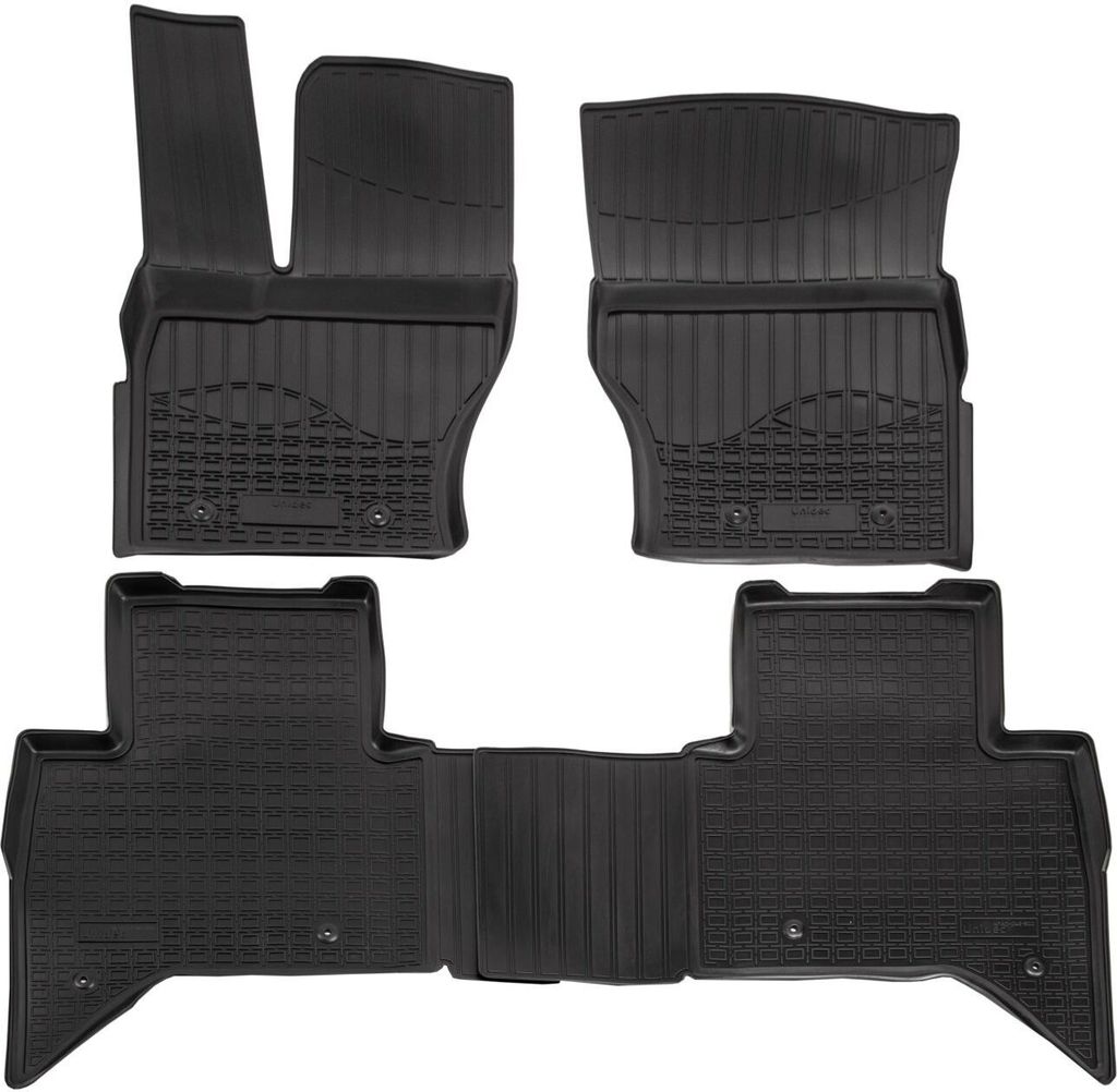 NORM LINERS | 3D Gummimatten Auto Matten Fussmatten Kompatibel mit Land Rover Range Rover LG ab 2012 4tlg, Individuelle Passform mit Hohem Rand cca...