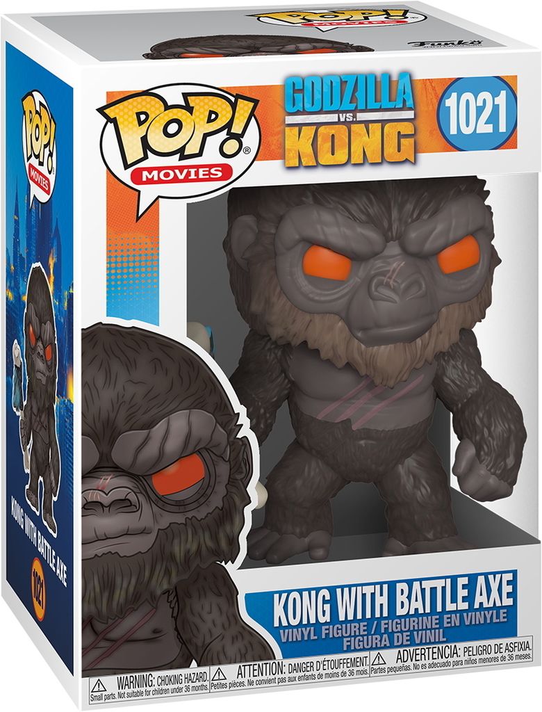 Funko Pop! Godzilla Vs Kong Kong Mit Axt Figur Braun Braun One Size