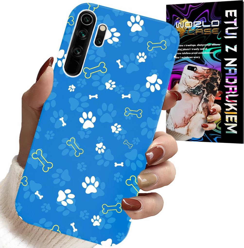 Fall Für Xiaomi Note 8 - Knochen Pfoten Hund Patrouille Designs Für Kinder