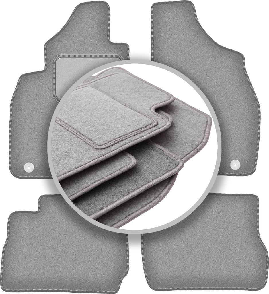 Graue Automatten für: Mitsubishi Pajero Pinin SUV (1999-2006)