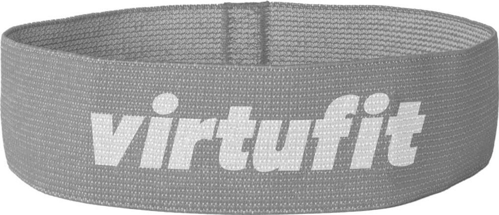 VirtuFit Mini Widerstandsband aus Baumwolle, Grau, Medium
