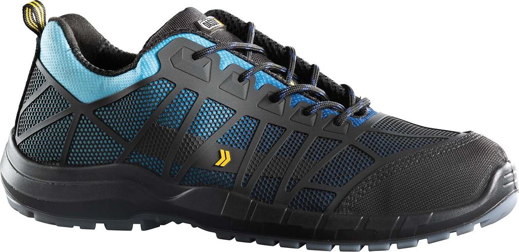 DASSY Nox S3 Sicherheitshalbschuhe AZURBLAU/SCHWARZ Gr.41 Länge: STANDARD