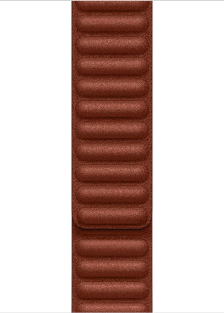 Apple MP853ZMA Cinturino a Maglie in Pelle Terra Ombra per Immagine del prodotto 