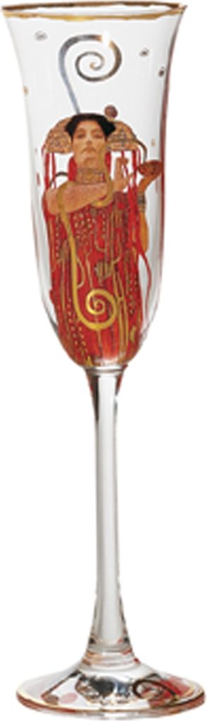 Goebel Gustav Klimt - Die Medizin Sektglas Produktbild 