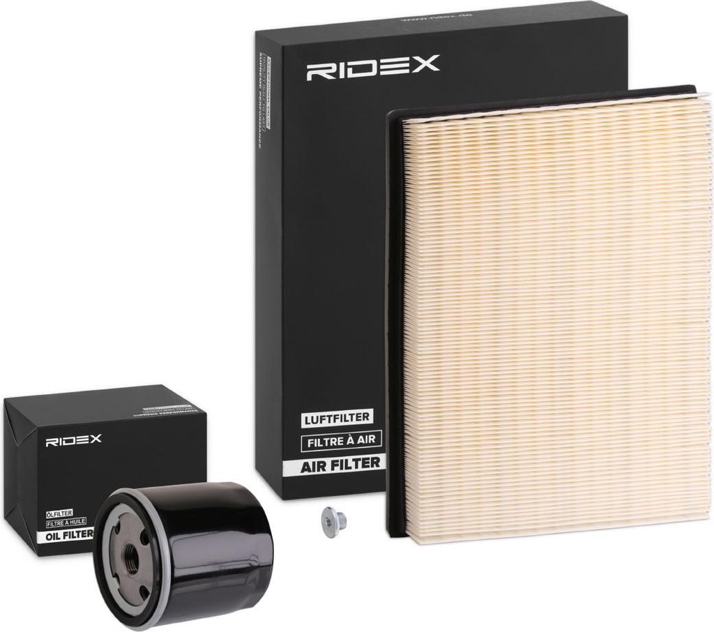 RIDEX Filterset Inspektionspaket Filtersatz für OPEL Astra G CC (T98) Vectra C Caravan (Z02) Vectra C Limousine (Z02) Signum CC (Z03) Vectra C CC
