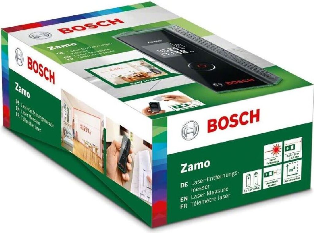 Bosch Entfernungslaser Zamo III inkl. Batterien Produktbild 10