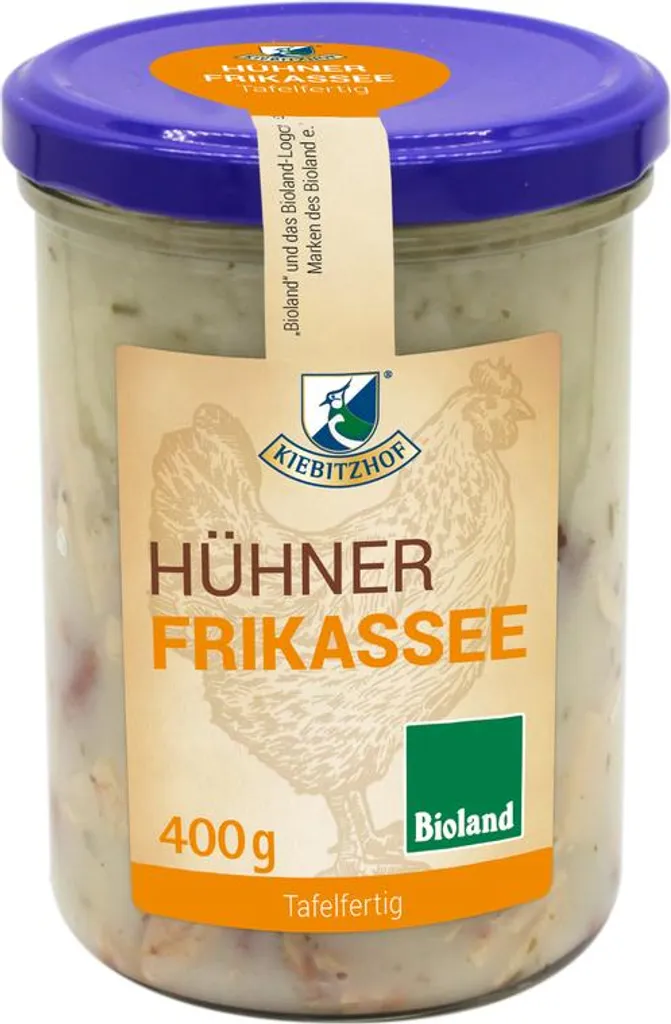 Fricassée de Poulet Prête à Servir 400g - Repas Rapide Pack de 6 Boîtes