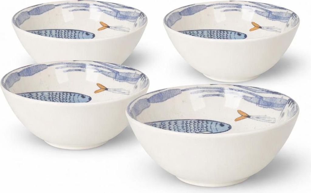 Schale, mediterran Sardinen-Motiv 2.0 | Maritime Bowl, Produktbild 