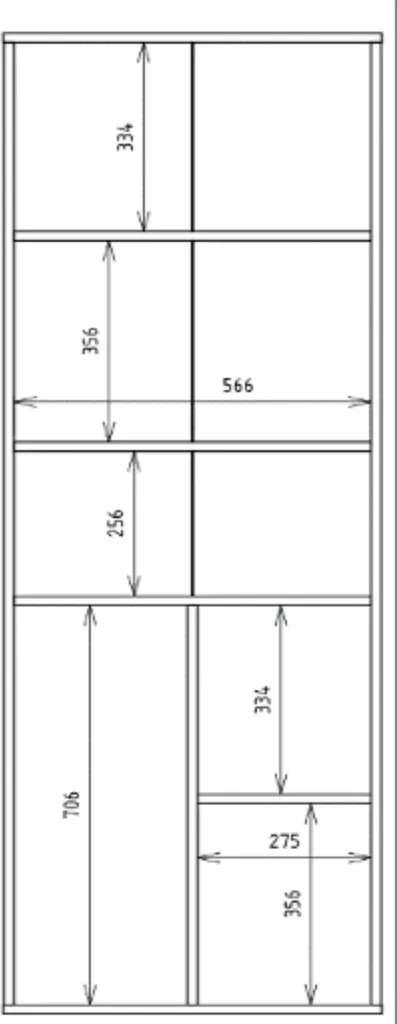 Solution rangement salle de bain : armoire 60 cm avec panier à linge